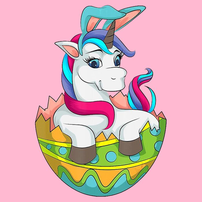 Unicorn Easter Egg Baby Bodysuit