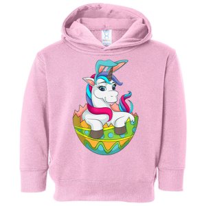 Unicorn Easter Egg Toddler Hoodie