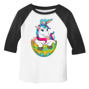 Unicorn Easter Egg Toddler Fine Jersey T-Shirt