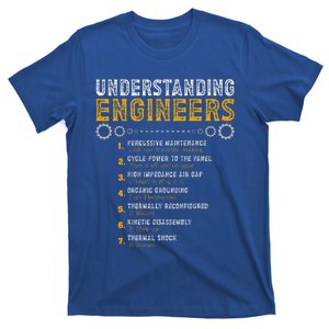 Understanding Engineers Engineering Humor Engineers T-Shirt