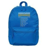 Understanding Engineers Engineering Humor Engineers 16 in Basic Backpack