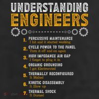 Understanding Engineers Funny Engineering Humor Engineers Garment-Dyed Heavyweight T-Shirt