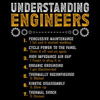Understanding Engineers Funny Engineering Humor Engineers Baby Bodysuit