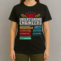 Understanding Engineers Funny Engineering Student Engineers T-Shirt