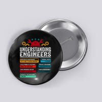 Understanding Engineers Funny Engineering Student Engineers Button