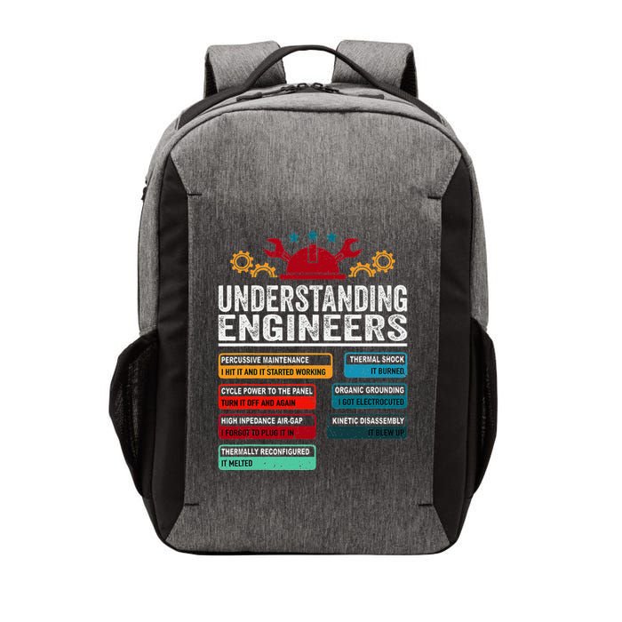 Understanding Engineers Funny Engineering Student Engineers Vector Backpack