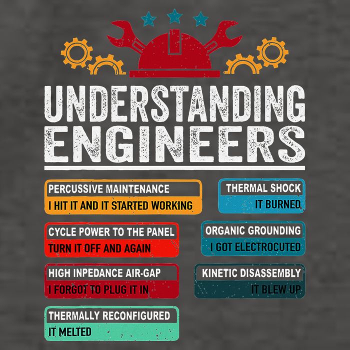 Understanding Engineers Funny Engineering Student Engineers Vector Backpack