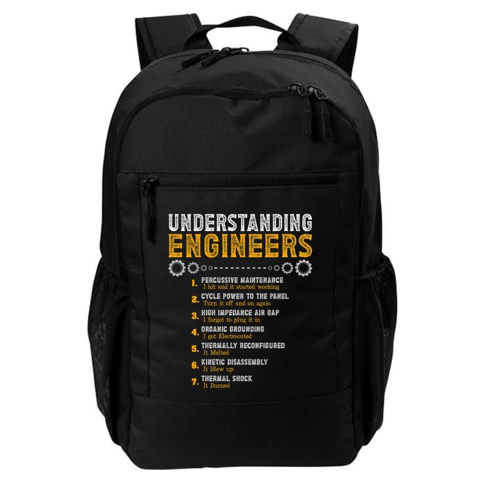 Understanding Engineers Funny Engineering Humor Engineers Daily Commute Backpack