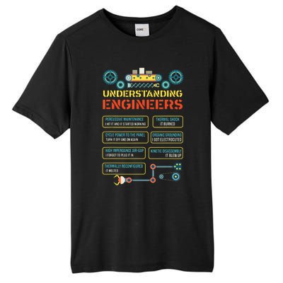 Understanding Engineers Funny Engineering Tall Fusion ChromaSoft Performance T-Shirt