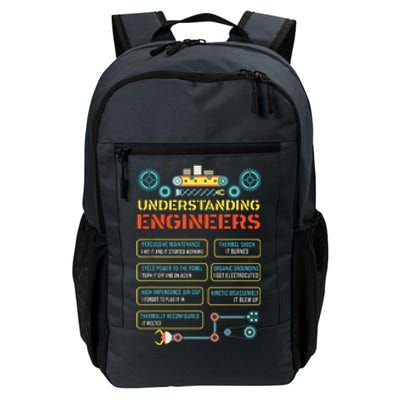 Understanding Engineers Funny Engineering Daily Commute Backpack