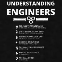 Understanding Engineers  Funny Sarcastic Engineering Gift Ladies PosiCharge Tri-Blend Wicking Tank