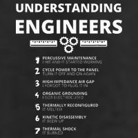 Understanding Engineers  Funny Sarcastic Engineering Gift 25L Jumbo Tote