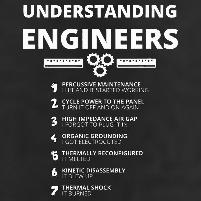 Understanding Engineers  Funny Sarcastic Engineering Gift 25L Jumbo Tote