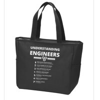 Understanding Engineers  Funny Sarcastic Engineering Gift Zip Tote Bag