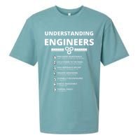 Understanding Engineers  Funny Sarcastic Engineering Gift Sueded Cloud Jersey T-Shirt