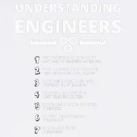 Understanding Engineers  Funny Sarcastic Engineering Gift Garment-Dyed Sweatshirt