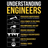 Understanding Engineers Funny Sarcastic Engineering  Drawstring Bag