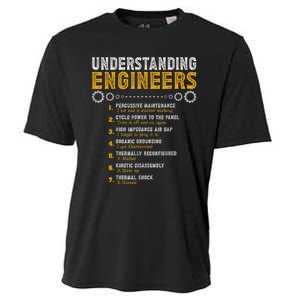 Understanding Engineers Funny Engineering Humor Engineers Cooling Performance Crew T-Shirt