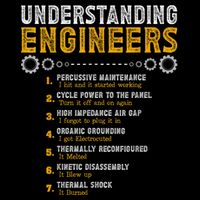 Understanding Engineers Funny Engineering Humor Engineers 16 in Basic Backpack