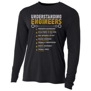 Understanding Engineers Funny Engineering Humor Engineers Cooling Performance Long Sleeve Crew