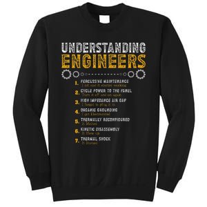 Understanding Engineers Funny Engineering Humor Engineers Sweatshirt