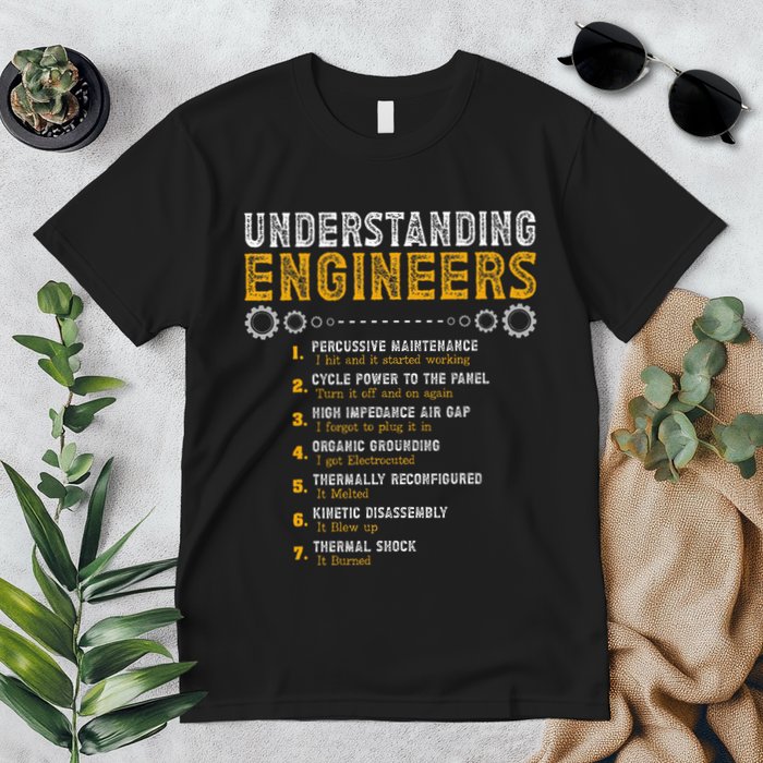 Understanding Engineers Funny Engineering Humor Engineers Premium T-Shirt