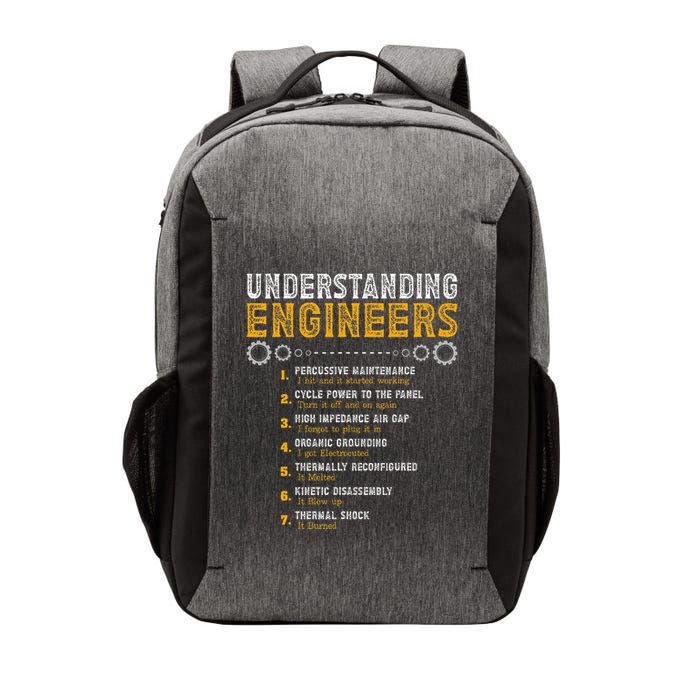 Understanding Engineers Funny Engineering Humor Engineers Vector Backpack