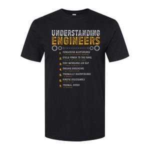 Understanding Engineers Funny Engineering Humor Engineers Softstyle CVC T-Shirt