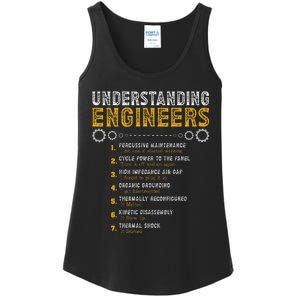 Understanding Engineers Funny Engineering Humor Engineers Gift Ladies Essential Tank