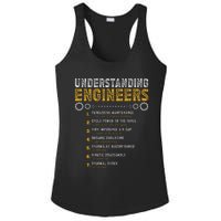 Understanding Engineers Funny Engineering Humor Engineers Gift Ladies PosiCharge Competitor Racerback Tank