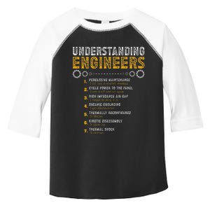 Understanding Engineers Funny Engineering Humor Engineers Gift Toddler Fine Jersey T-Shirt