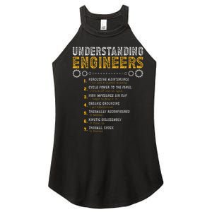 Understanding Engineers Funny Engineering Humor Engineers Gift Women's Perfect Tri Rocker Tank