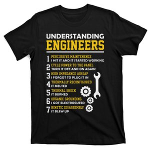 Understanding Engineers Funny Sarcastic Engineering T-Shirt