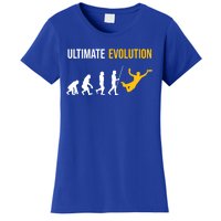 Ultimate Evolution Frisbee Gift Women's T-Shirt