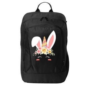 Unicorn Easter Floral Bunny City Backpack