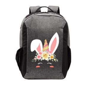 Unicorn Easter Floral Bunny Vector Backpack