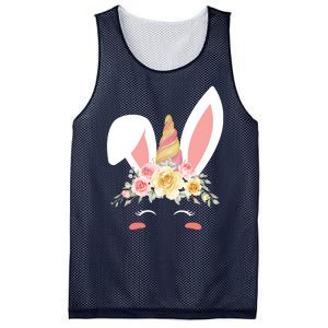 Unicorn Easter Floral Bunny Mesh Reversible Basketball Jersey Tank