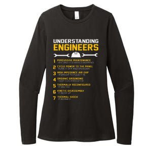 Understanding Engineers Funny Engineering Humor Engineers Womens CVC Long Sleeve Shirt