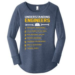 Understanding Engineers Funny Engineering Humor Engineers Women's Perfect Tri Tunic Long Sleeve Shirt