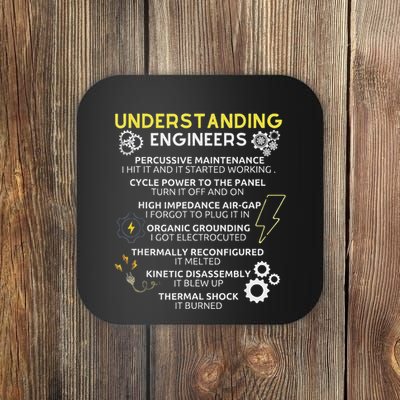 Understanding Engineers Funny Understanding Engineer Coaster