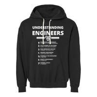 Understanding Engineers Funny Sarcastic Engineering Gift TShirt Garment-Dyed Fleece Hoodie