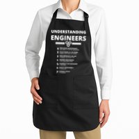Understanding Engineers Funny Sarcastic Engineering Gift TShirt Apron