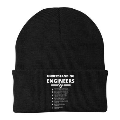 Understanding Engineers Funny Sarcastic Engineering Gift TShirt Beanie
