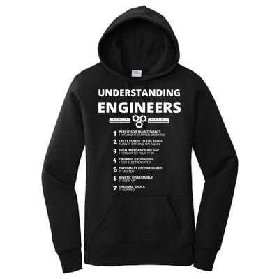 Understanding Engineers Funny Sarcastic Engineering Gift TShirt Women's Pullover Hoodie