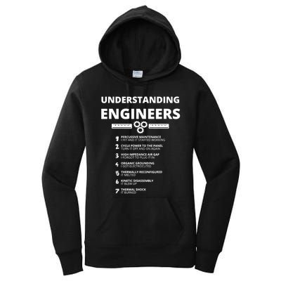 Understanding Engineers Funny Sarcastic Engineering Gift TShirt Women's Pullover Hoodie