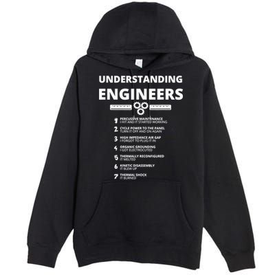 Understanding Engineers Funny Sarcastic Engineering Gift TShirt Premium Pullover Hoodie