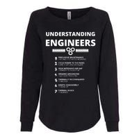 Understanding Engineers Funny Sarcastic Engineering Gift TShirt Womens California Wash Sweatshirt