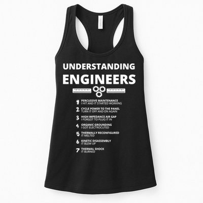 Understanding Engineers Funny Sarcastic Engineering Gift TShirt Womens Tank Top
