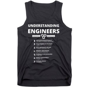 Understanding Engineers Funny Sarcastic Engineering Gift TShirt Tank Top