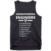 Understanding Engineers Funny Sarcastic Engineering Gift TShirt Tank Top